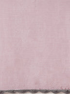 Tikhi Imli Pink Solid Embellished Border Saree - Distacart