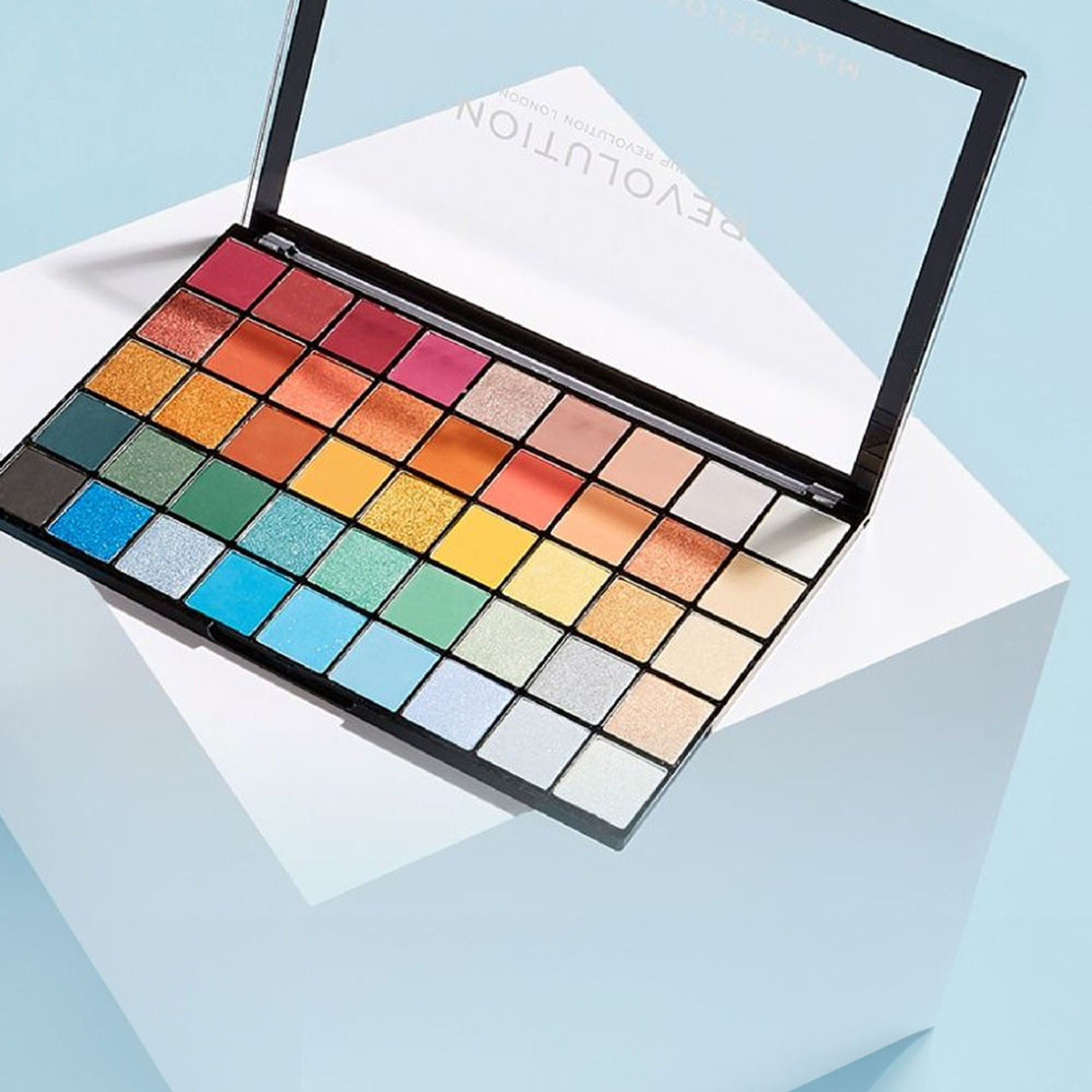 Makeup Revolution Maxi Reloaded Eyeshadow Palette - 45 Shades-Shimmer & Easy Blendable - Big Shot