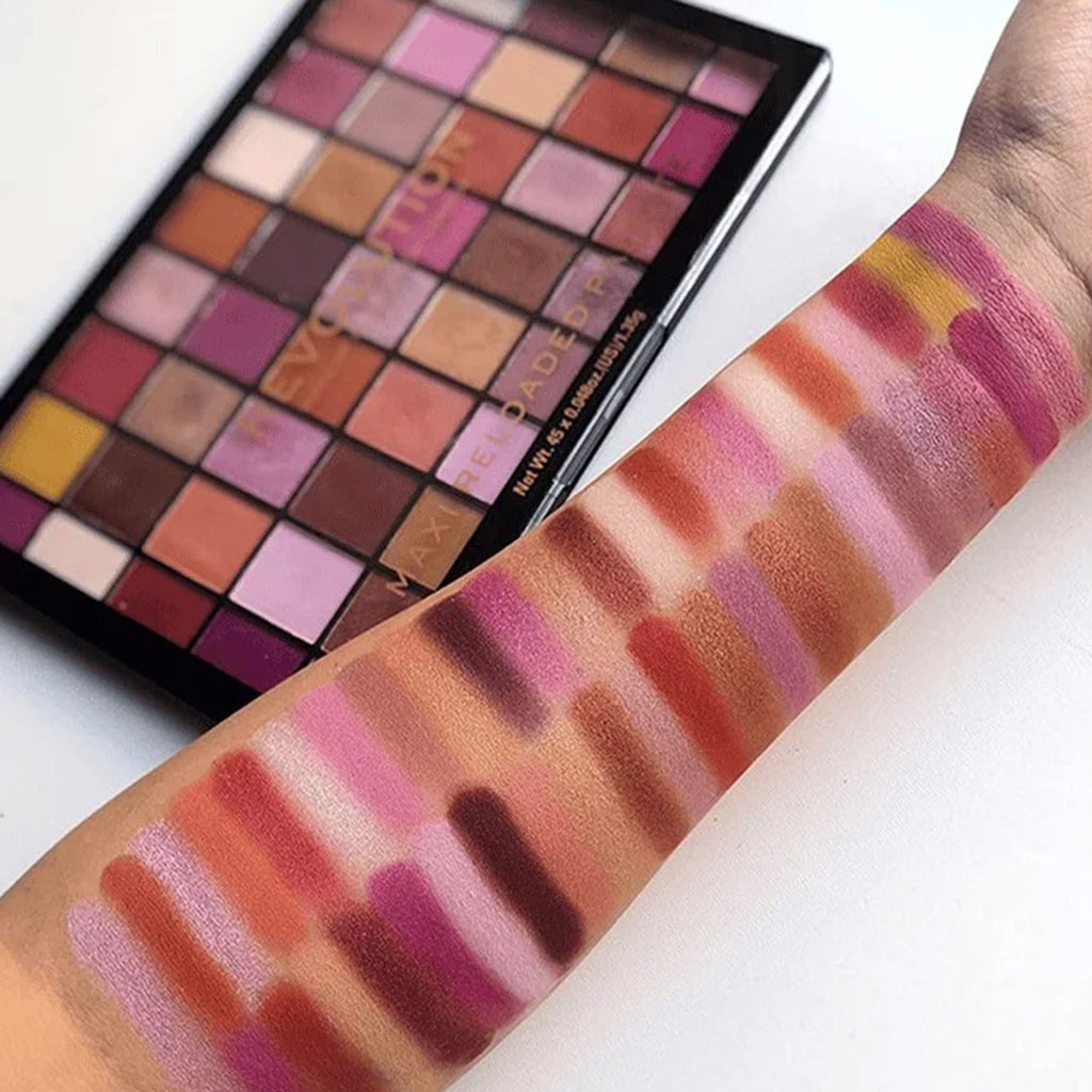 Makeup Revolution Maxi Reloaded Eyeshadow Palette - 45 Shades-Shimmer & Easy Blendable - Big Big Love