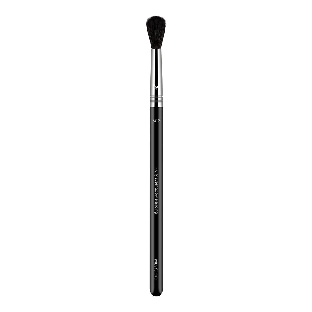Miss Claire M12 - Fluffy Eyeshadow Blending Brush (Black) - Chrome