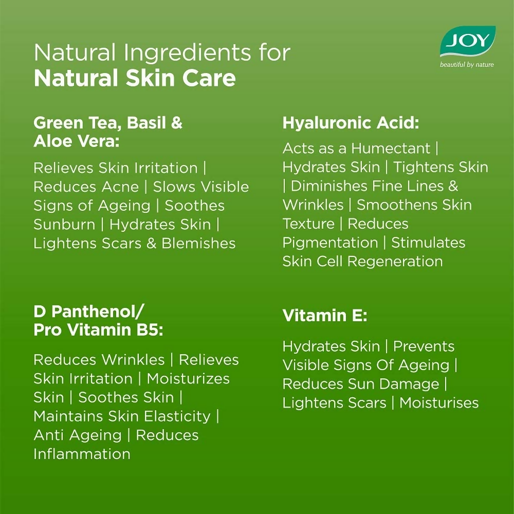 Joy Revivify Green Tea Face Toner - Distacart