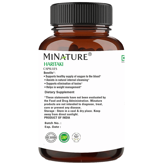 Minature Haritaki Capsules