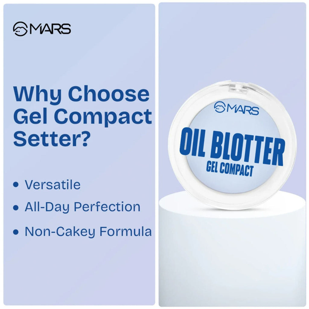 MARS Cosmetics Oil Blotter Gel Compact (5gm) - Distacart