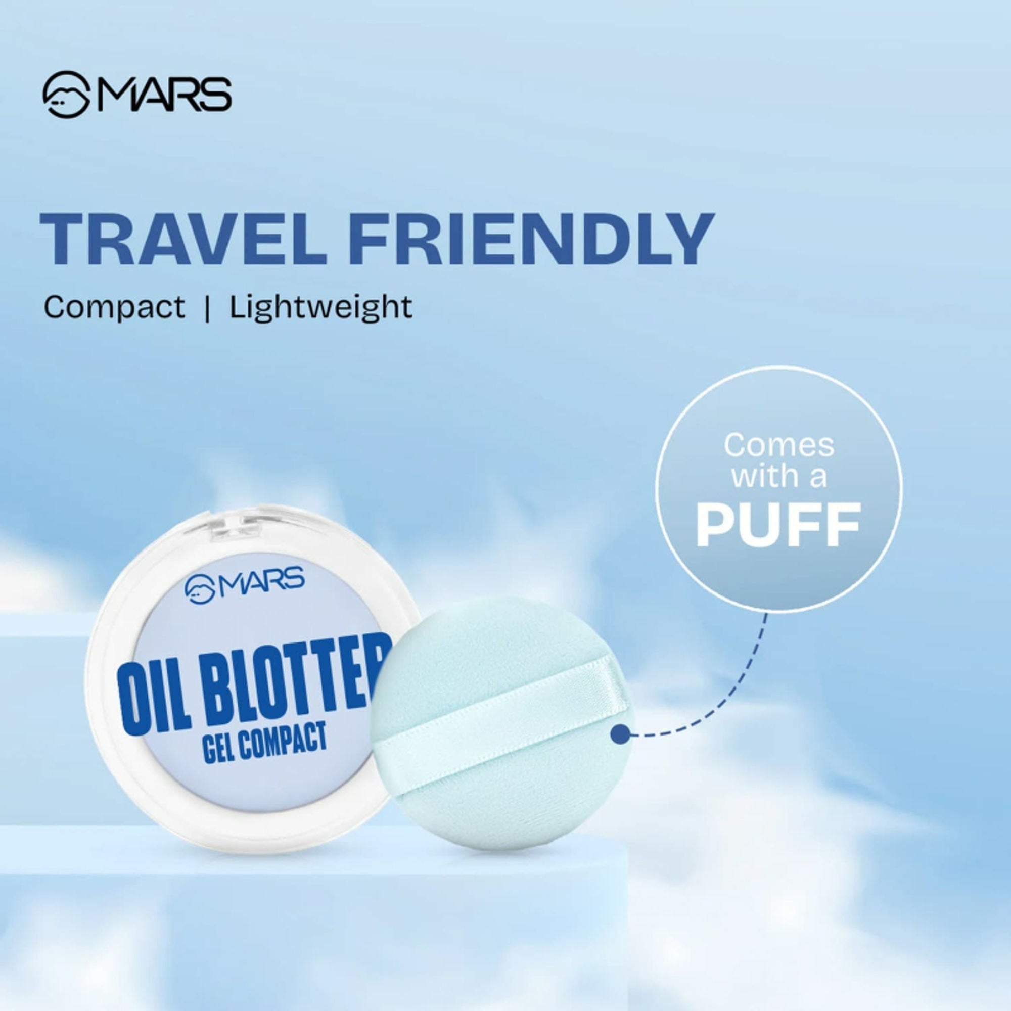 MARS Cosmetics Oil Blotter Gel Compact (5gm) - Distacart
