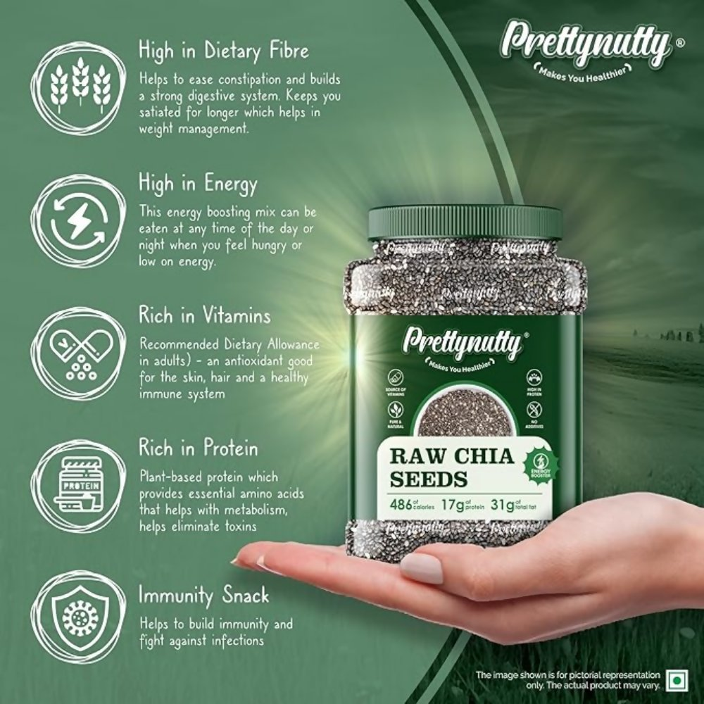 Pretty Nutty Chia Seeds - Distacart
