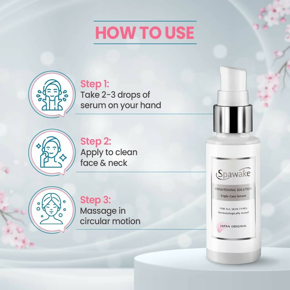 Spawake Brightening Solution Triple Care Serum