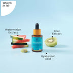 Pilgrim 2% Hyaluronic Acid Hydration Super Serum With Kiwi & Watermelon Extracts For Hydrated Skin - Korean Skin Care - Distacart