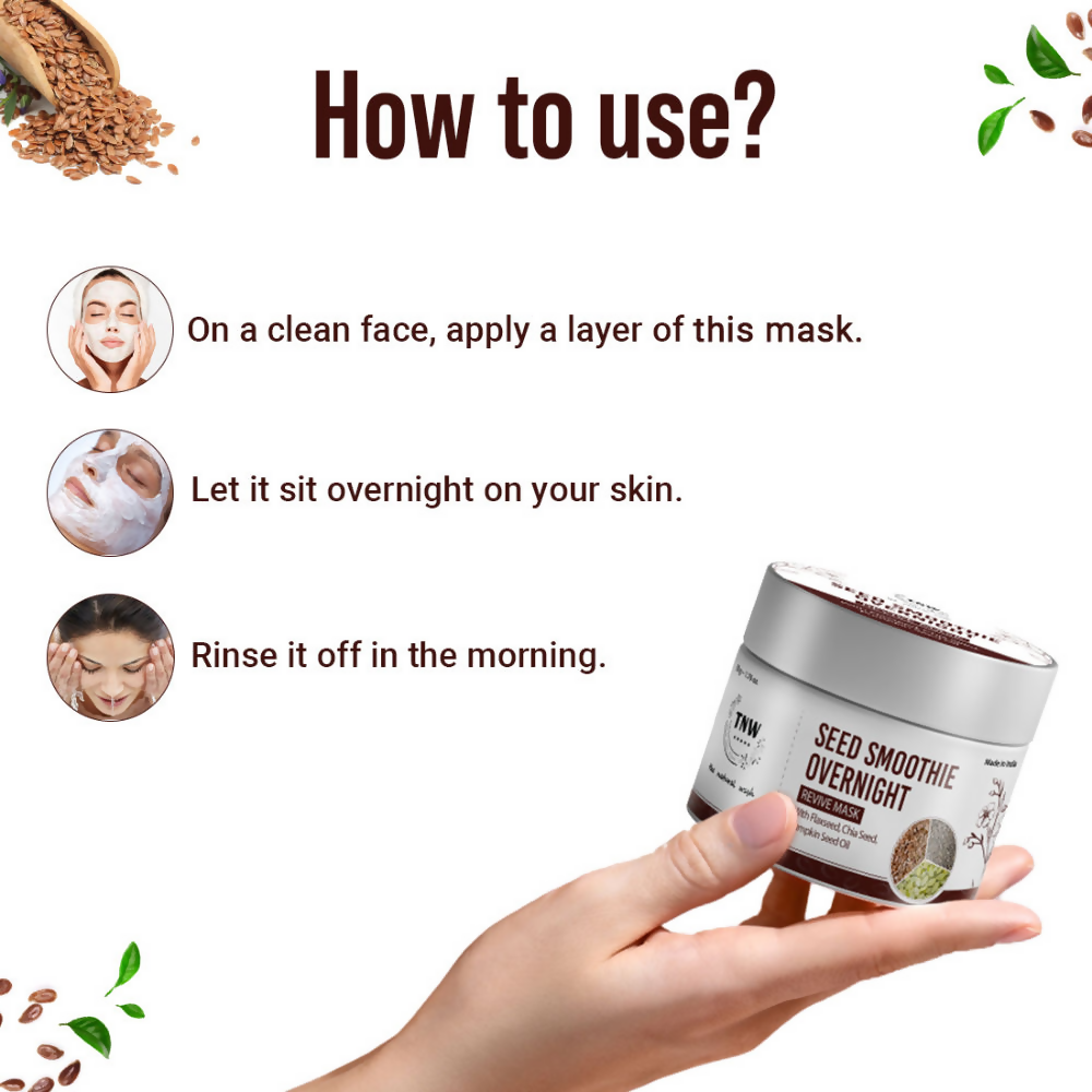 The Natural Wash Seed Smoothie Night Mask
