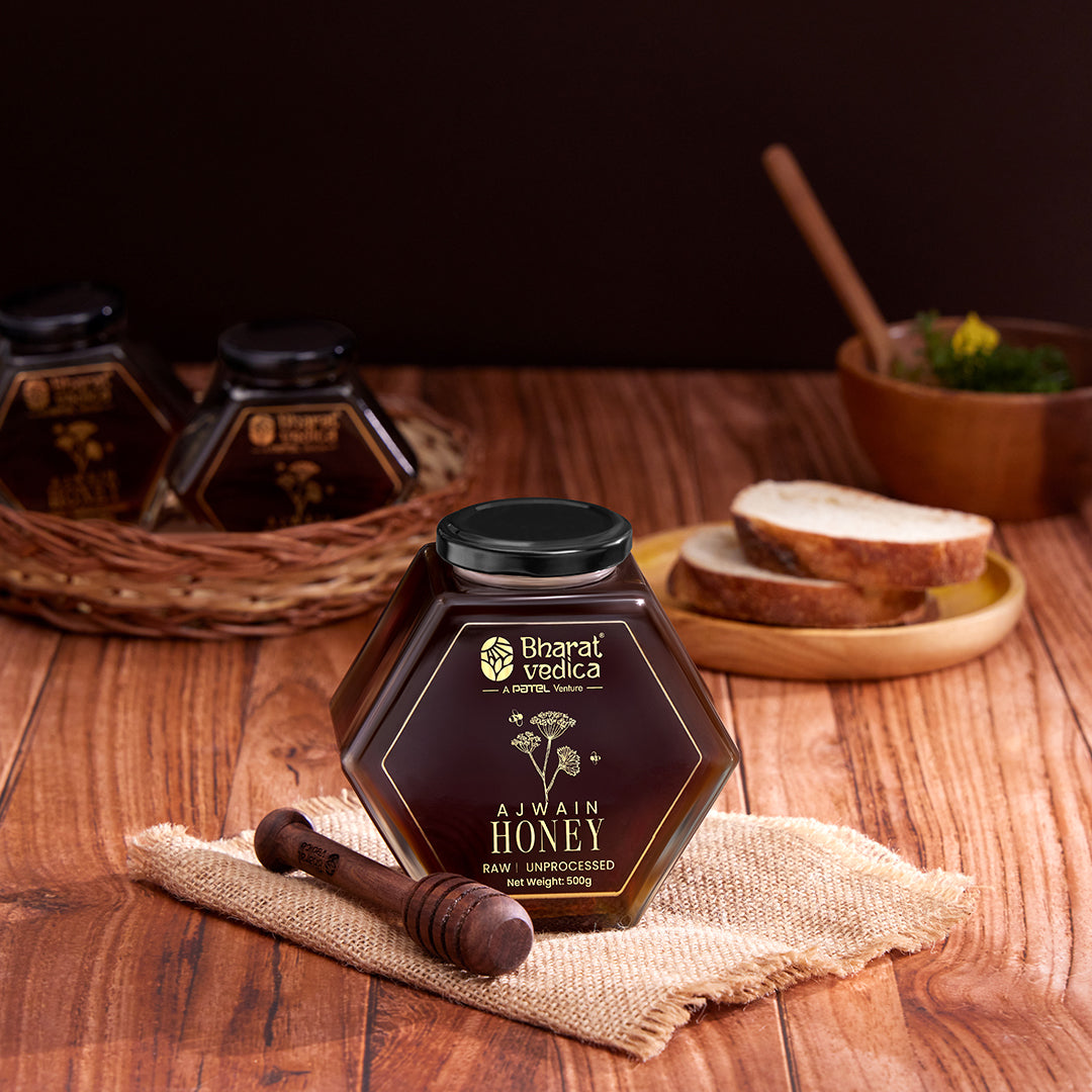 Bharat Vedica Ajwain Flower Honey - Ajwain Phool Shahad