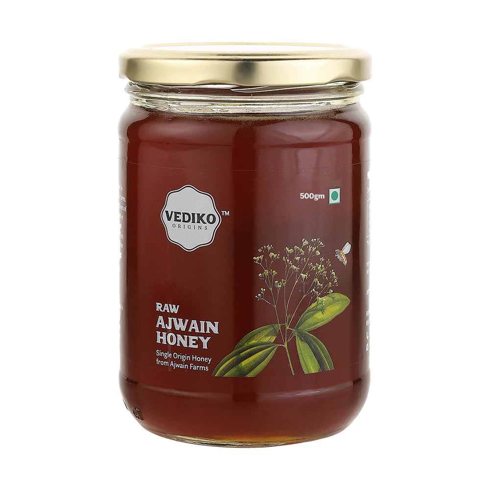 Vediko Origins Raw Ajwain Honey - Distacart