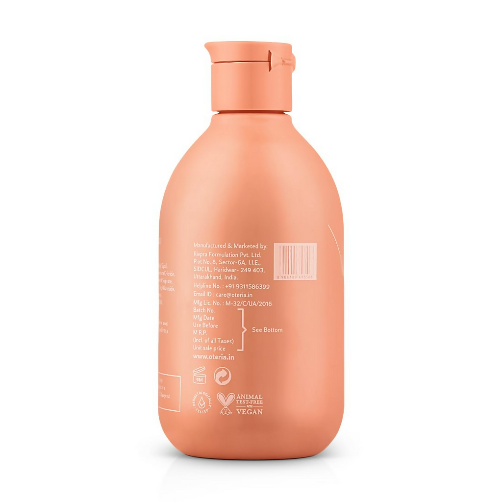 Oteria White Tea Body Shower Gel For Sun-Damaged Skin Suitable For All Skin Types
