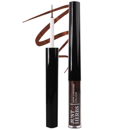 Just Herbs Eyeliner Waterproof and Smudge Proof, Long Lasting Eyeliners - Nutty Brown