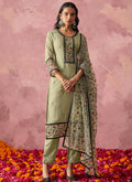 Vegaa Fashion Beige Georgette Embroidered Salwar Suit - Distacart