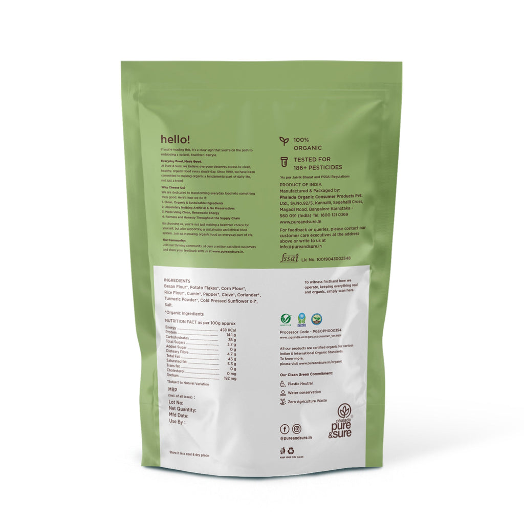 Pure & Sure Organic Aloo Bhujia - Distacart