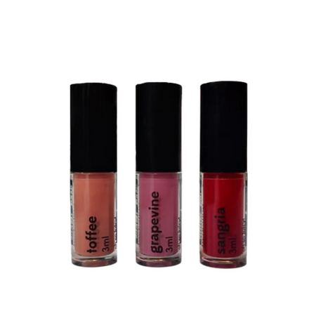 Ruby's Organics Lip Oil Gloss Minis Pack - Sunset