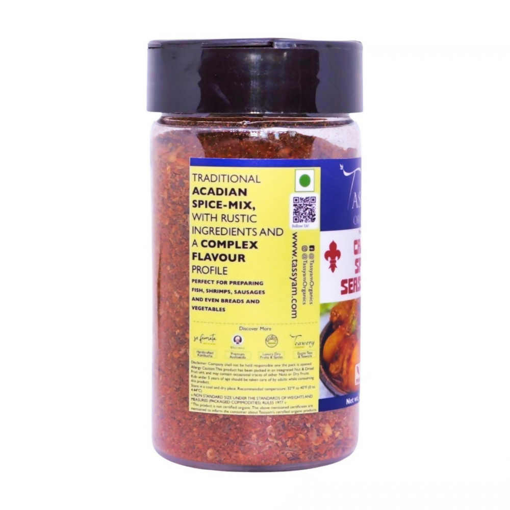 Tassyam Organics Cajun Spice Seasoning - Distacart
