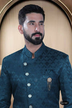 Joban Fashion Men's Blue TR Kurta with Pyjama