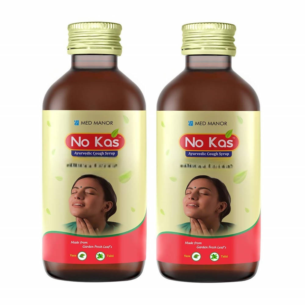 Med Manor Organics No Kas Ayurvedic Cough Syrup - Distacart