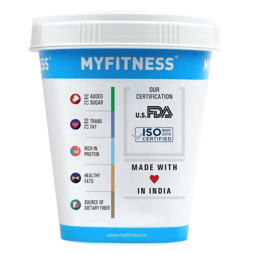 Myfitness Unsweetened Natural Peanut Butter Smooth - Distacart