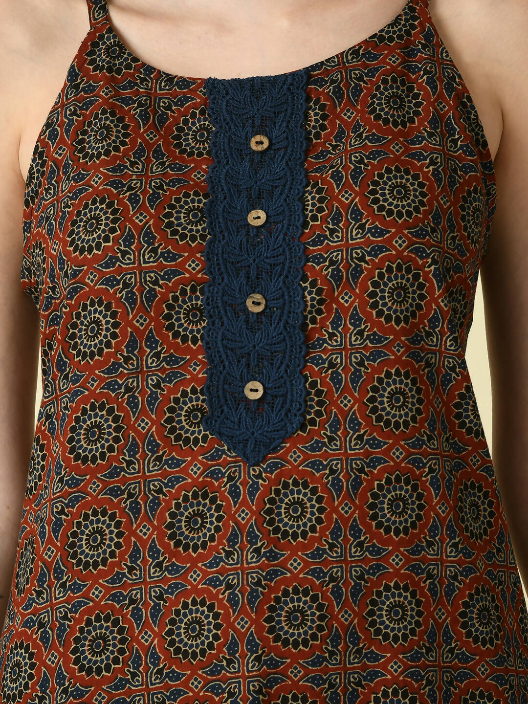Myshka Women's Multi Straight Printed Kurta