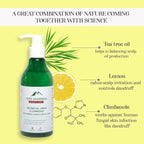 Alps Goodness Tea Tree Oil, Lemon & Climbazole Anti-Dandruff Shampoo