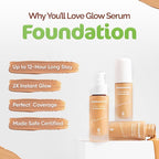 Mamaearth Glow Serum Foundation-Crème Glow - Distacart