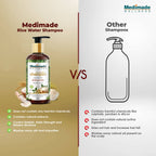 Medimade Wellness Volumizing Hair Growth Rice Water Shampoo