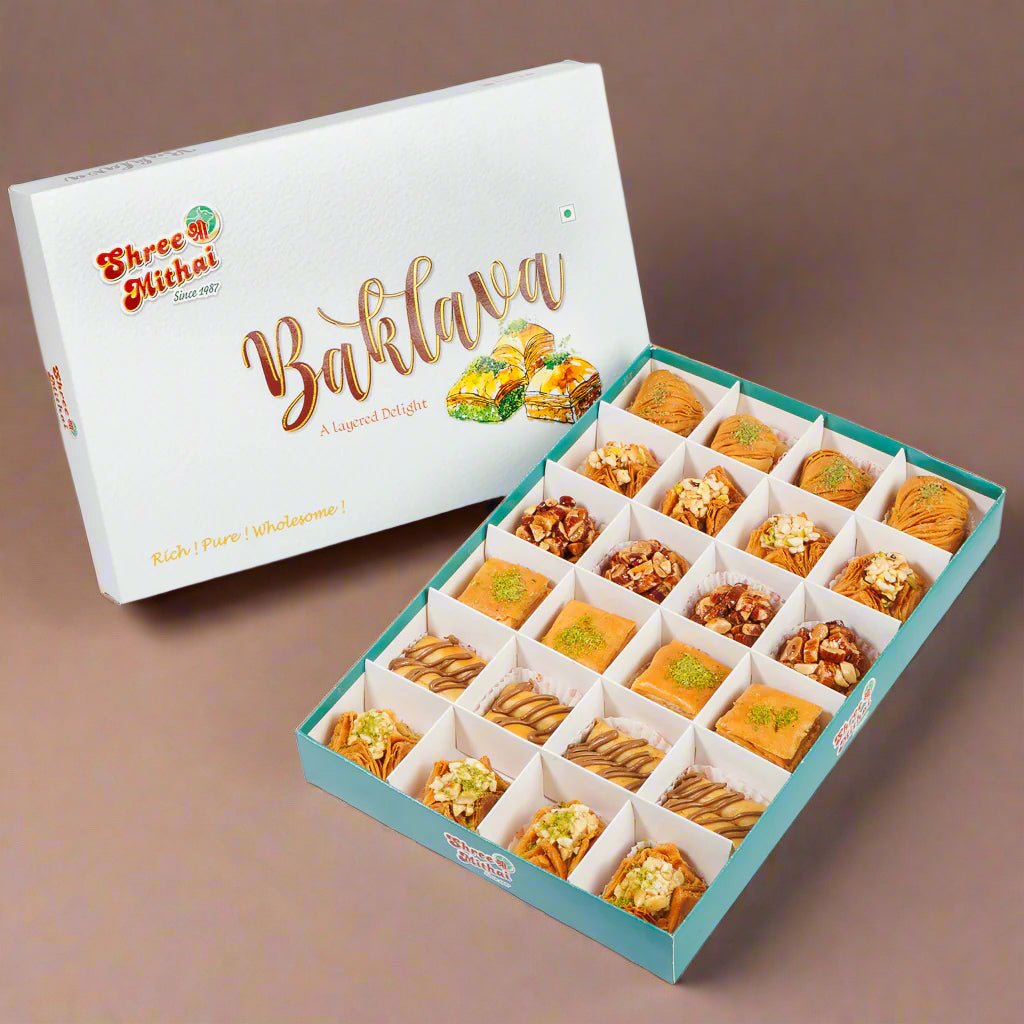 Shree Mithai Assorted Gourmet Baklava - Distacart