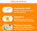 The Derma Co 1% Hyaluronic Quick-Absorbing Sunscreen Spray with Hyaluronic Acid & Vitamin E