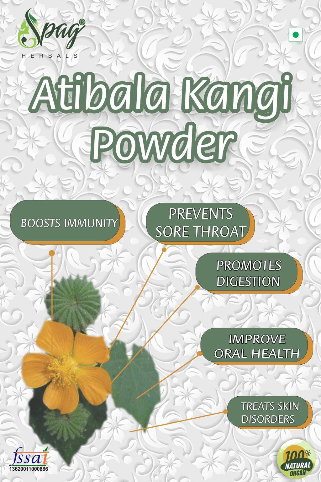 Spag Herbals Atibala Powder - Distacart