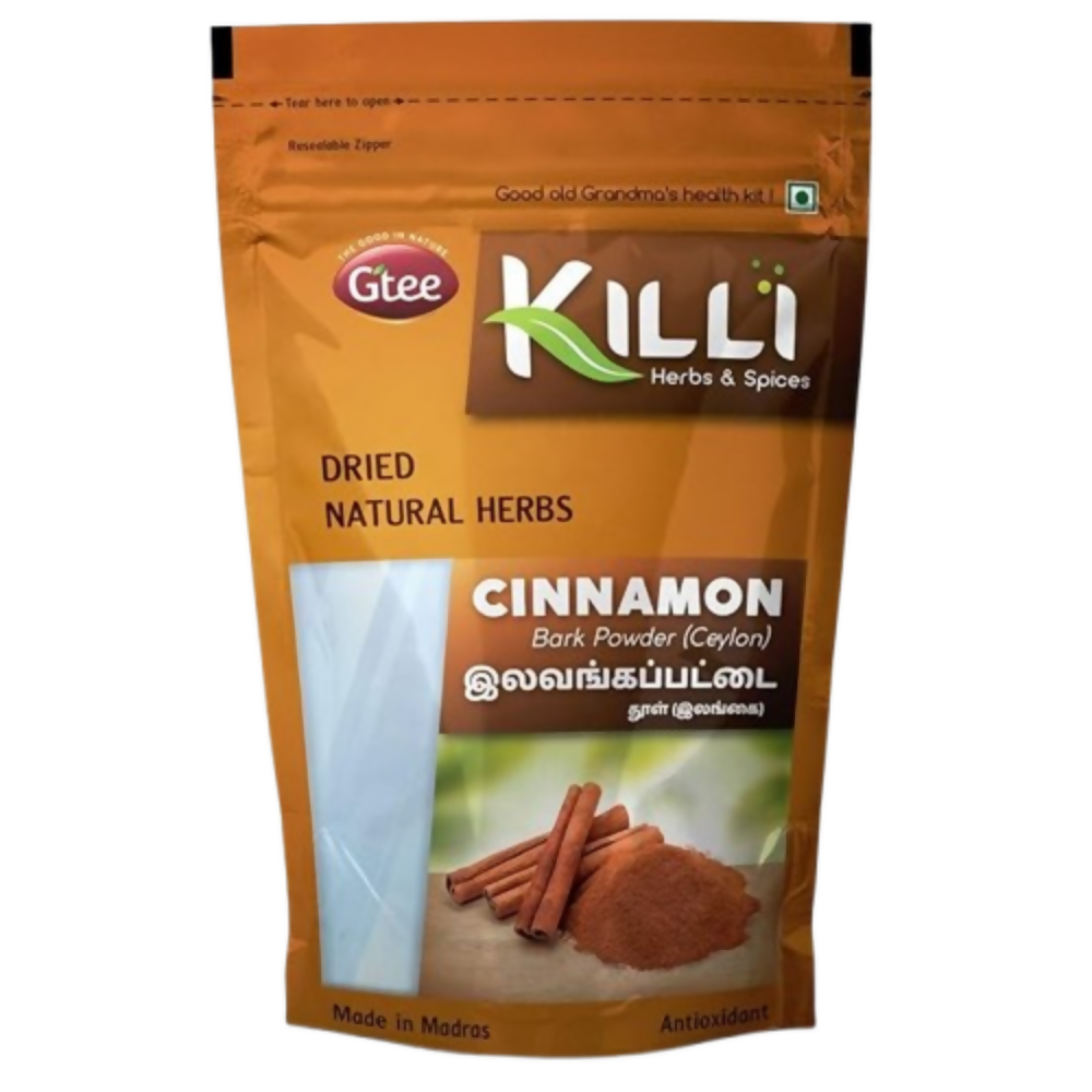 Killi Ceylon Cinnamon | Lavanga Pattai | Dalchini Bark Powder - Distacart