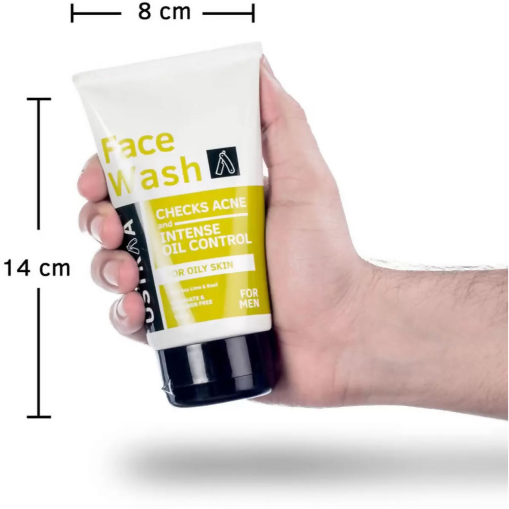 Ustraa Face Wash - Oily Skin (Checks Acne & Intense Oil Control)