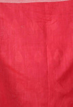 Mominos Fashion Moeza Rose Pink All Over Buti Handloom Silk Saree with unstitched Blouse piece - Distacart