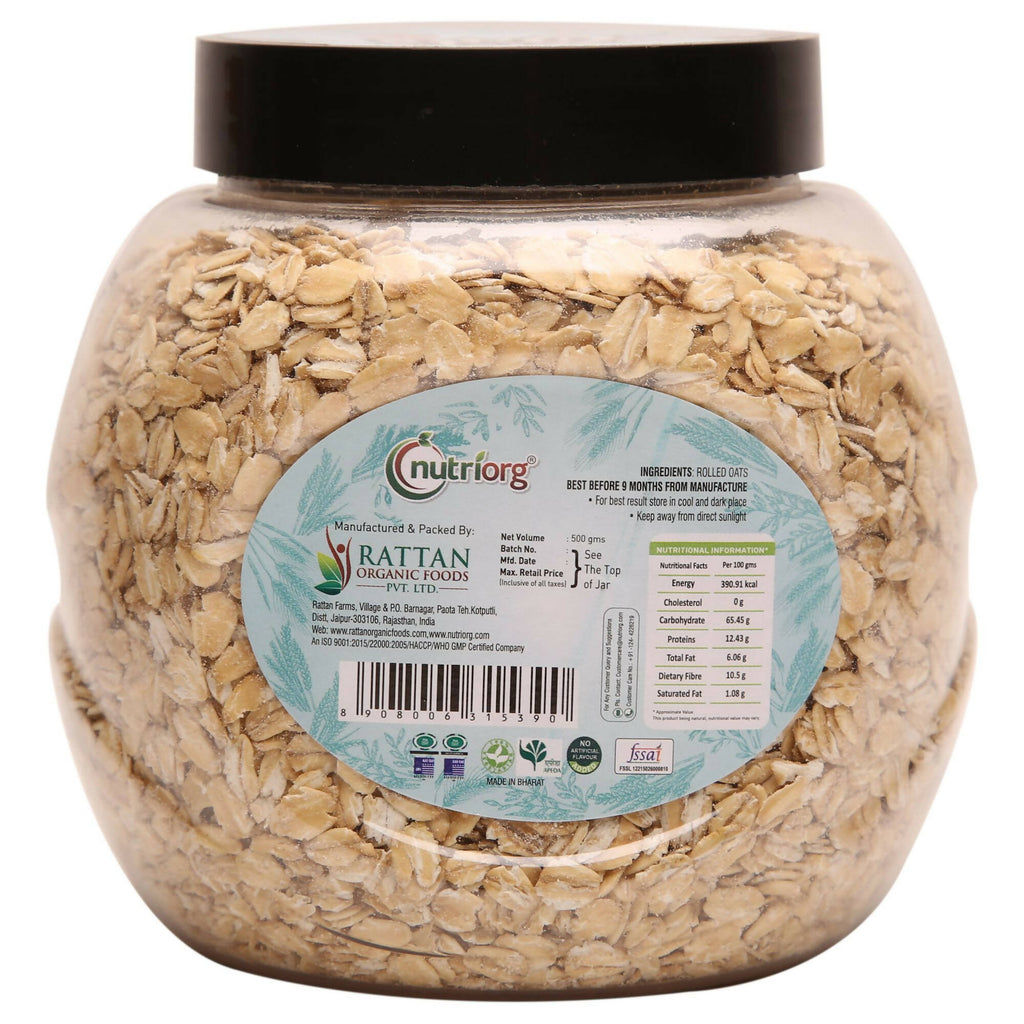 Nutriorg Gluten Free Rolled Oats