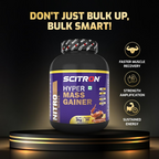 Scitron Nitro Series Hyper Mass Gainer Milk Chocolate - Distacart
