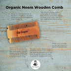 The Legend Organic Pure Neem Wood Comb For Beard