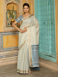 Shree Shyam Fashion Sky Blueline Saree - Distacart
