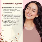 PLIX The Plant Fix Flaxseed Keratin Smoothening Anti-Frizz Serum - Distacart