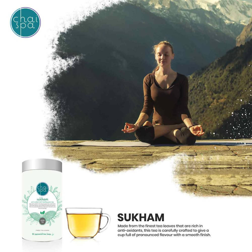 Chai Spa Sukham Green Tea - Distacart