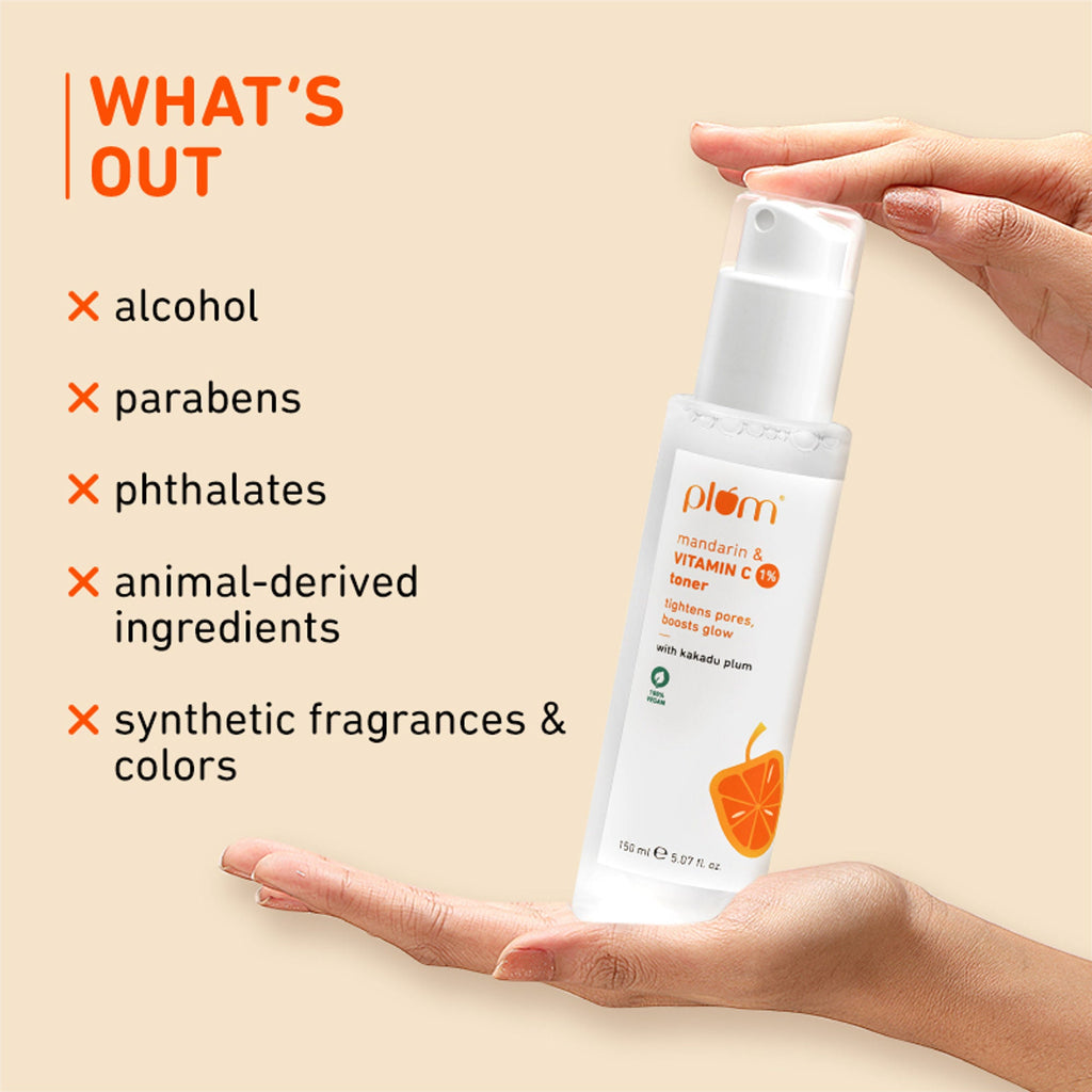Plum 1% Vitamin C Toner With Mandarin & Kakadu Plum
