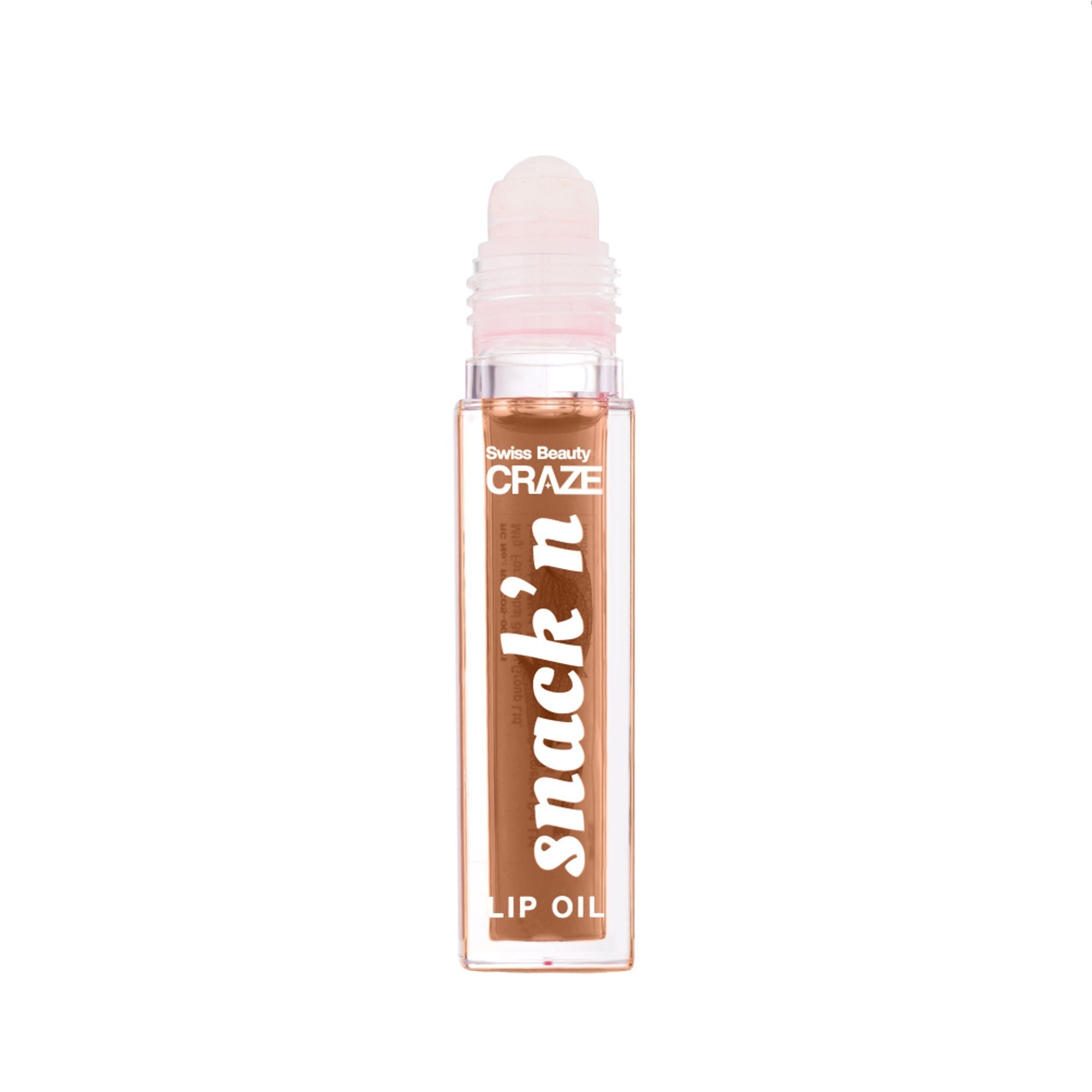 Swiss Beauty Craze Snack'N Nourishing Lip Oil - 1. Cinnamon Roll - Distacart