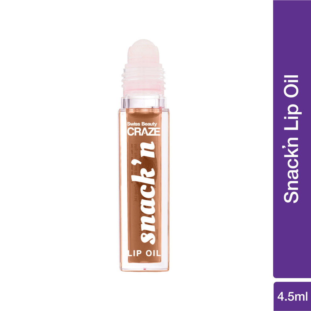 Swiss Beauty Craze Snack'N Nourishing Lip Oil - 1. Cinnamon Roll