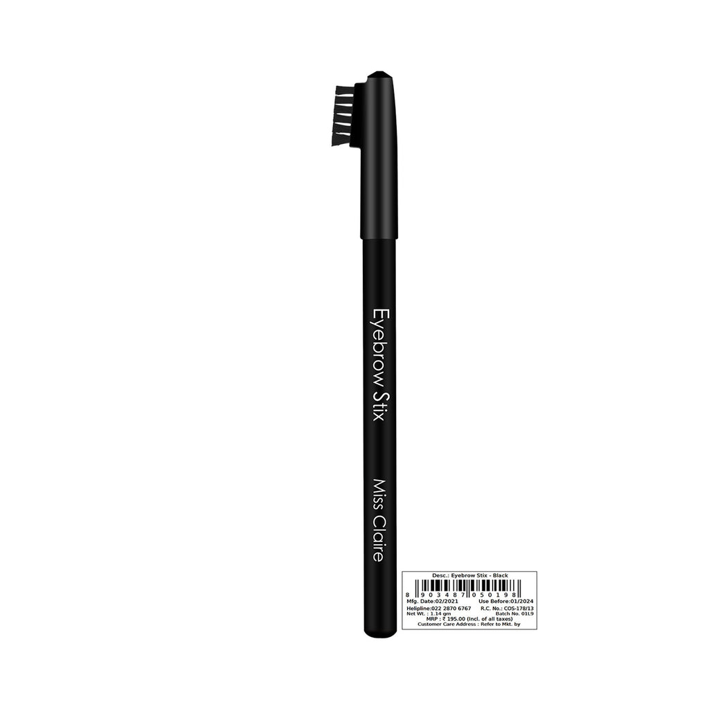 Miss Claire Eyebrow Stix - Black - Distacart