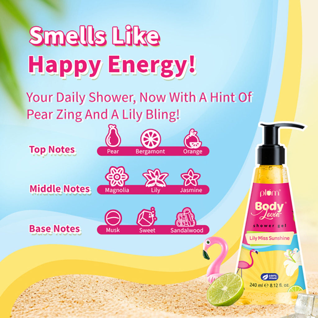 Plum BodyLovin Lily Miss Sunshine Shower Gel