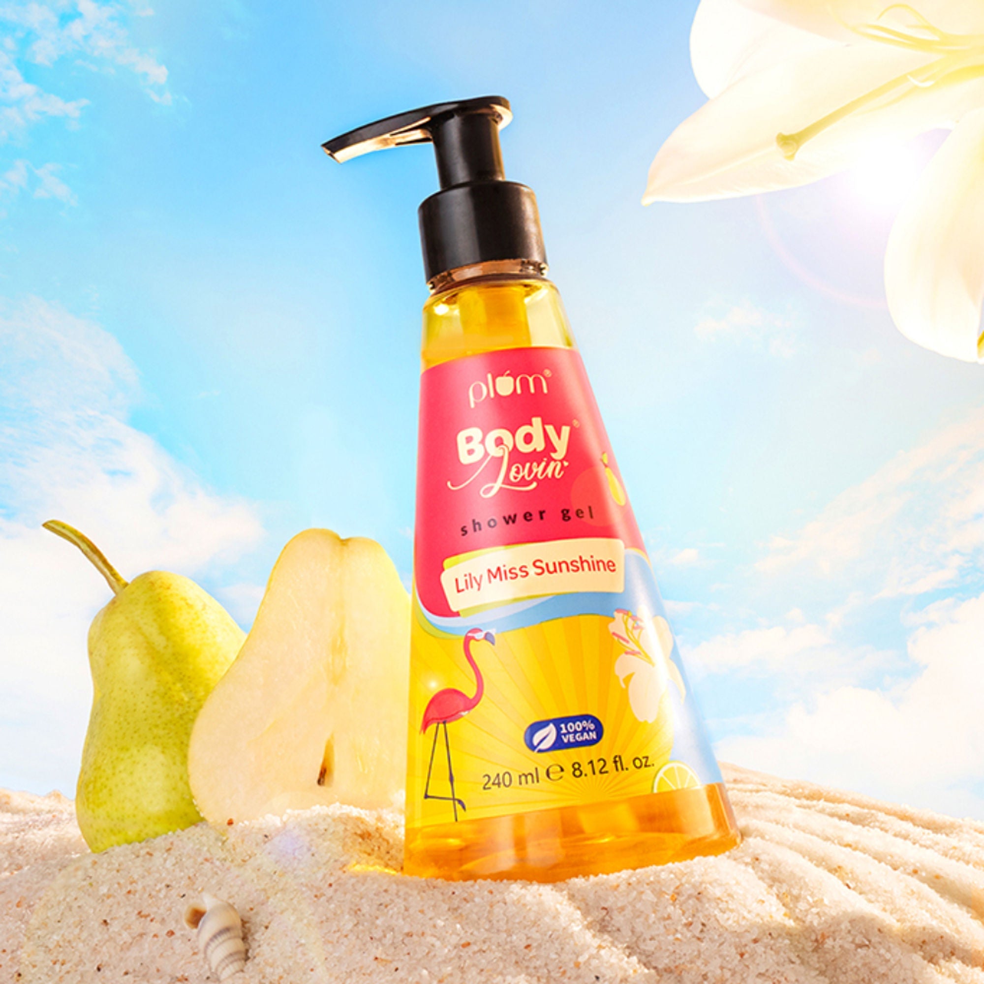 Plum BodyLovin Lily Miss Sunshine Shower Gel