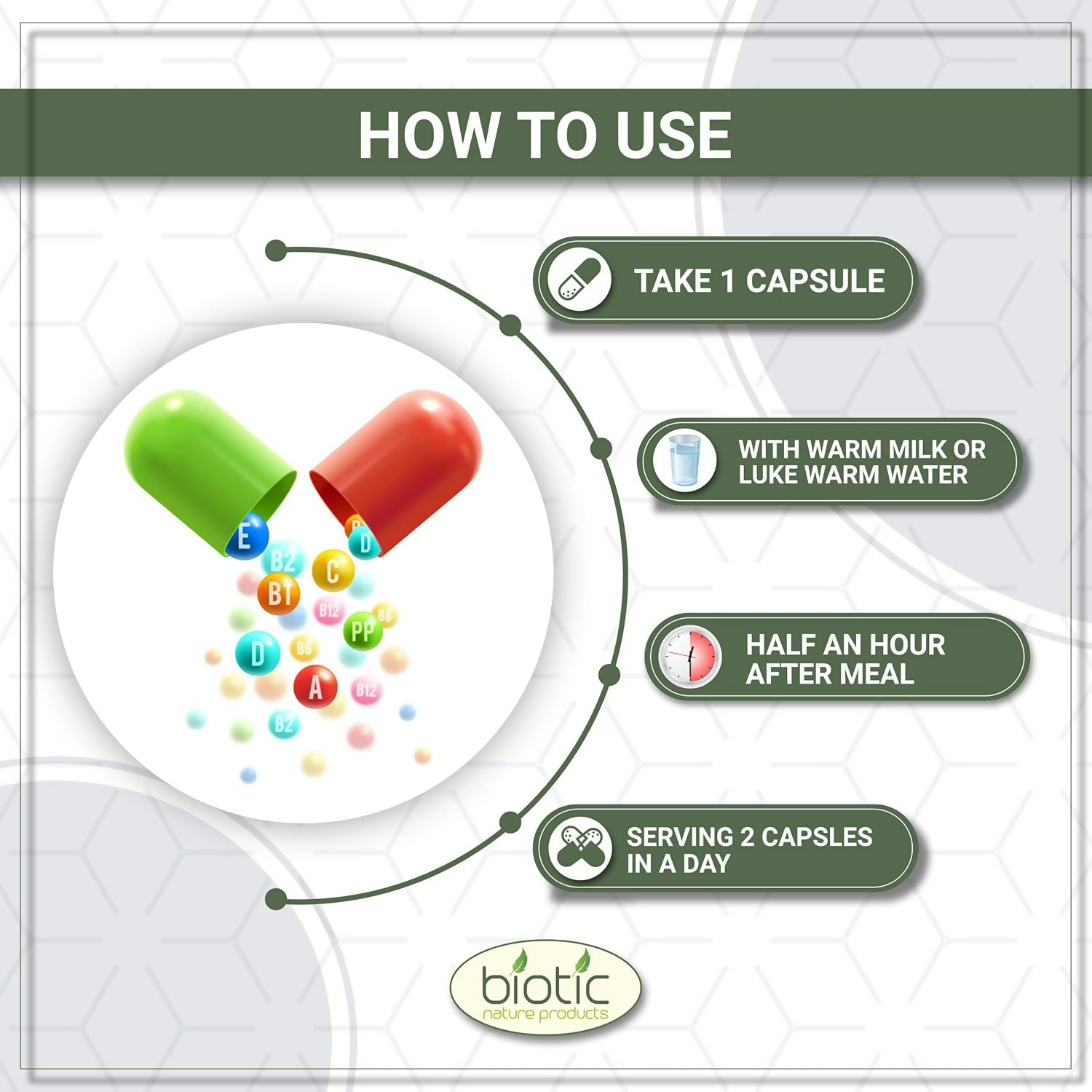 Biotic Shatavari Capsules For Women & Men