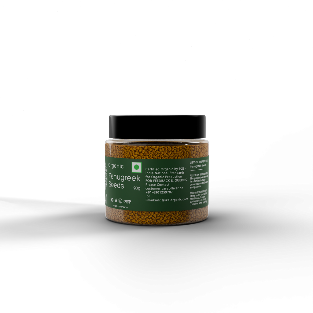 3- Organic Fenugreek Seeds - 90g