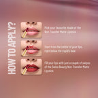 Swiss Beauty Non-Transfer Matte Lipstick - 20 Dynamite Berry - Distacart