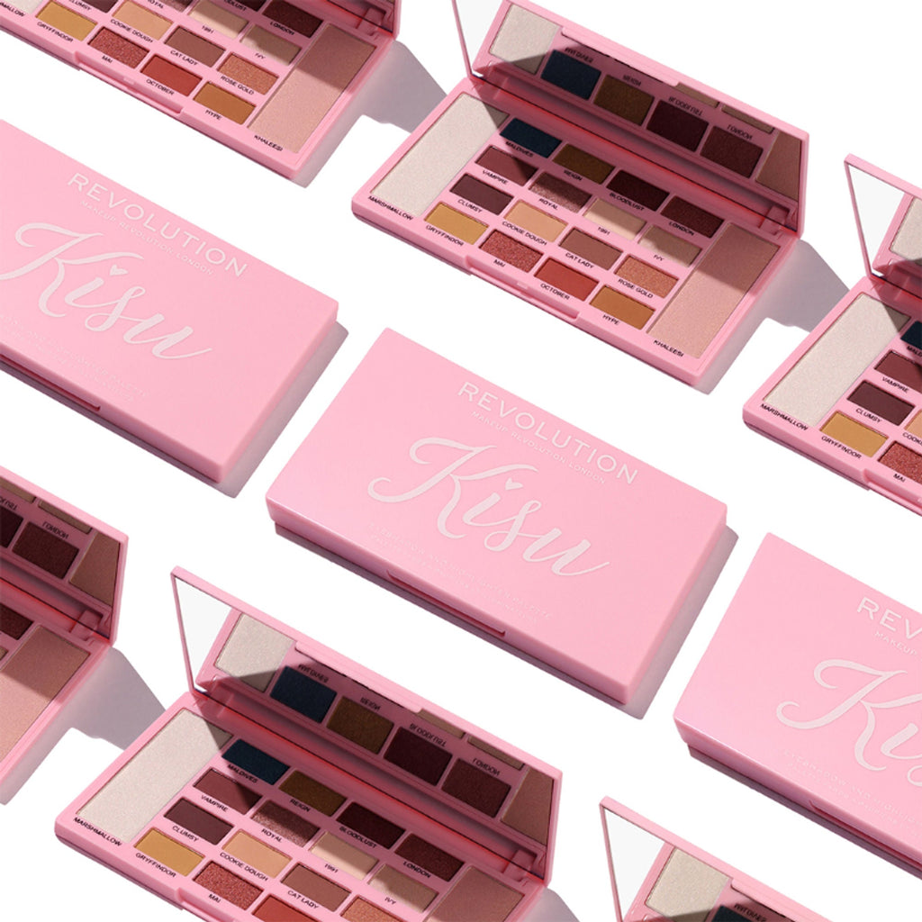 Makeup Revolution Eyeshadow Palette Kisu - Distacart