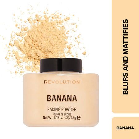 Makeup Revolution Loose Baking Powder - Banana